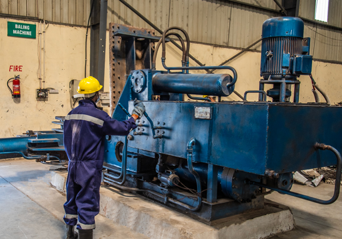 metal waste recycling